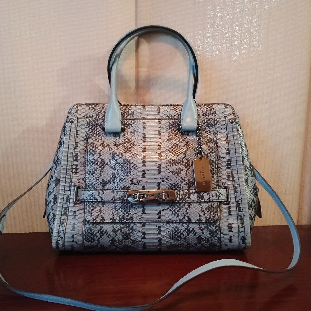 Coach Swagger Satchel Bag NWOT